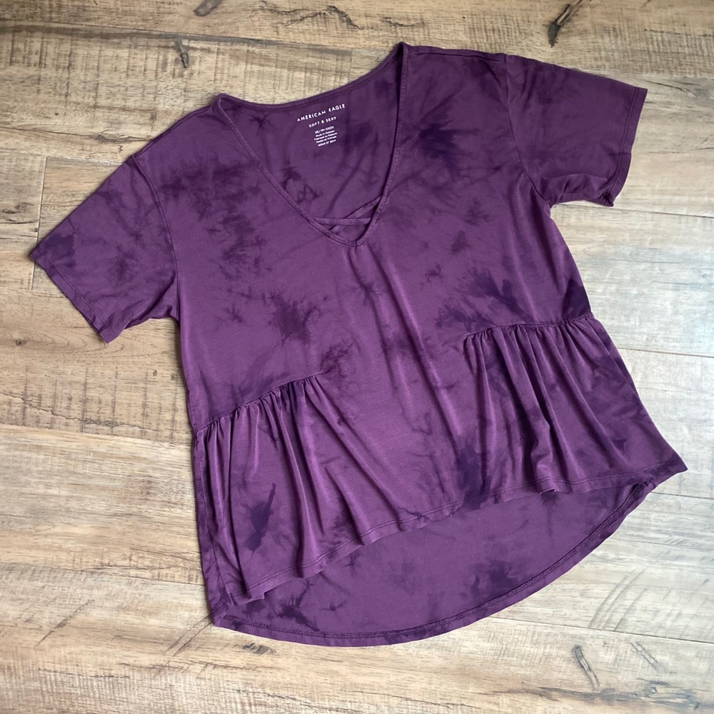 American Eagle Hi-Low Babydoll Tshirt